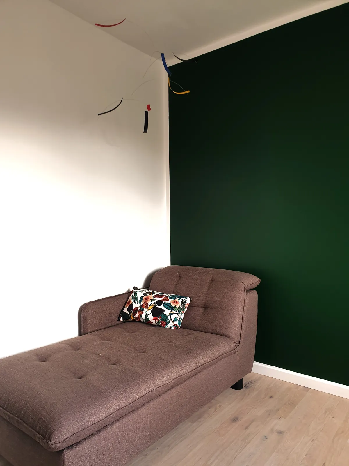 Le divan du cabinet de psychanalyse à Brest